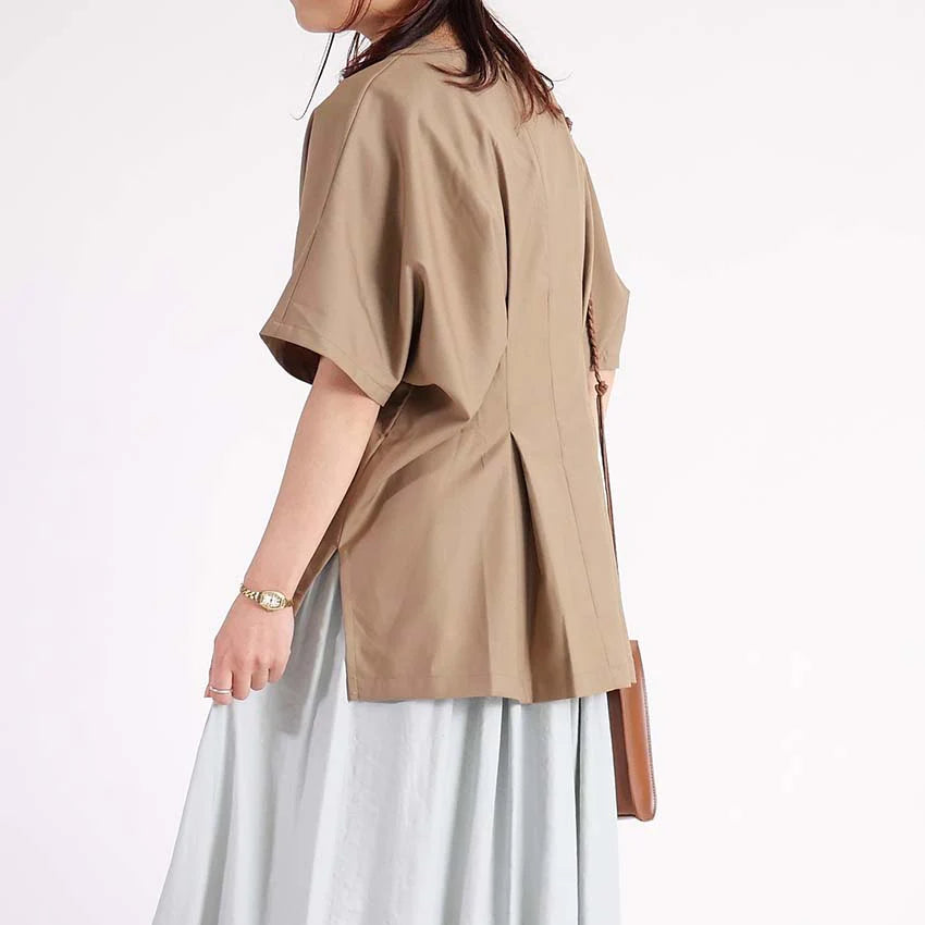 ウエストタックプルオーバー